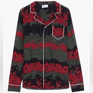 RED Valentino
Floral-print silk crepe de chine shirt
